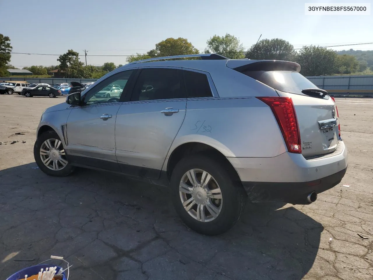 3GYFNBE38FS567000 2015 Cadillac Srx Luxury Collection