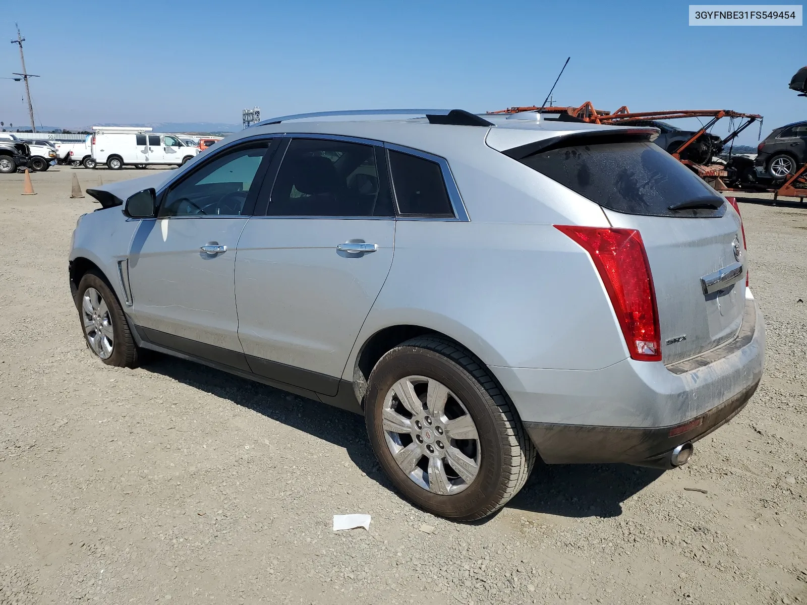 2015 Cadillac Srx Luxury Collection VIN: 3GYFNBE31FS549454 Lot: 66229244