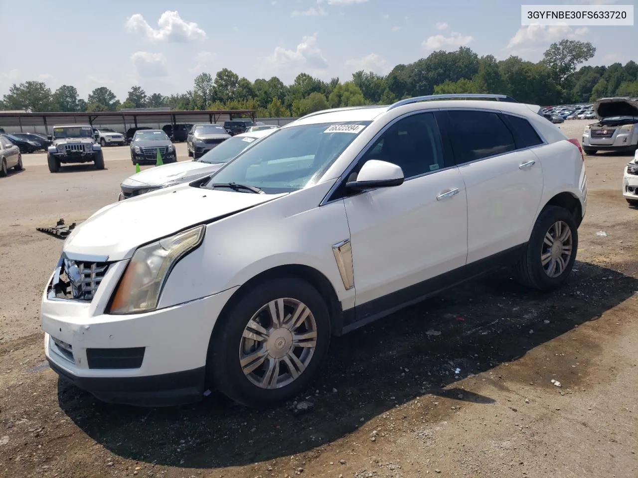 3GYFNBE30FS633720 2015 Cadillac Srx Luxury Collection