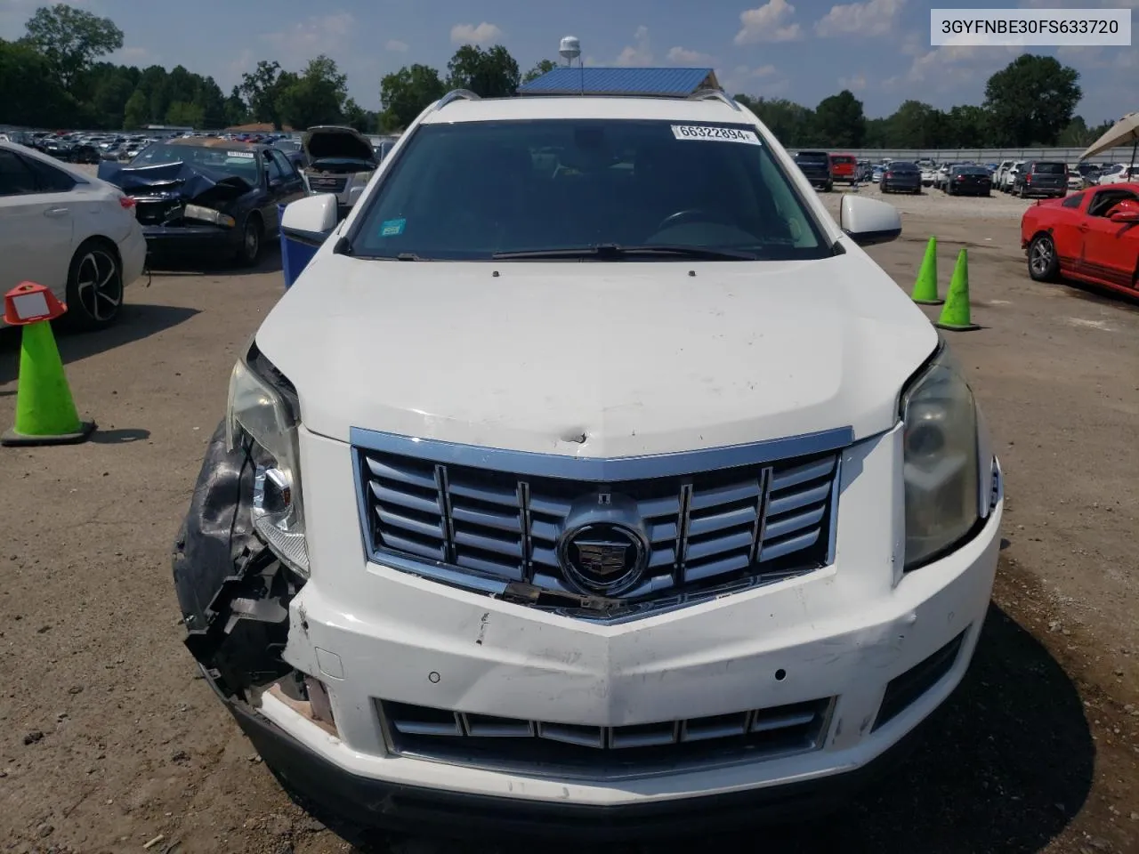 2015 Cadillac Srx Luxury Collection VIN: 3GYFNBE30FS633720 Lot: 66322894