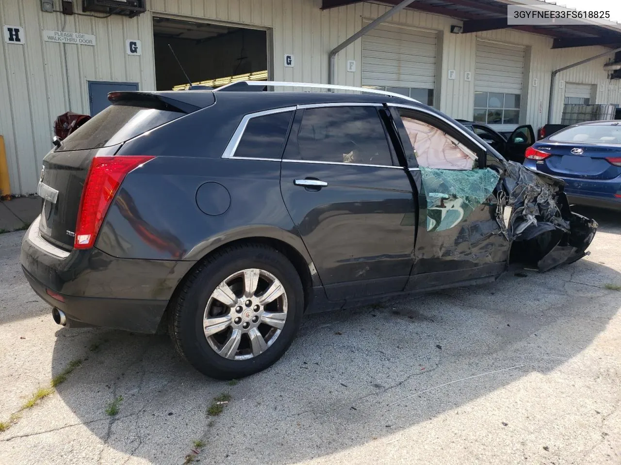 3GYFNEE33FS618825 2015 Cadillac Srx Luxury Collection