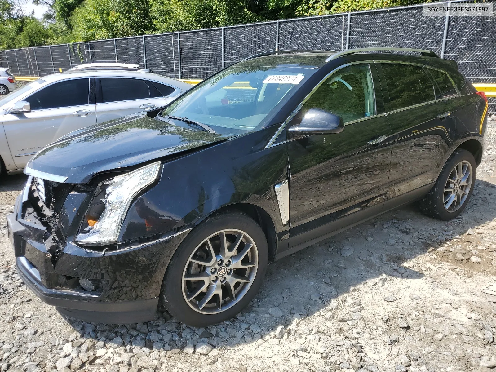 2015 Cadillac Srx Performance Collection VIN: 3GYFNFE33FS571897 Lot: 66849204