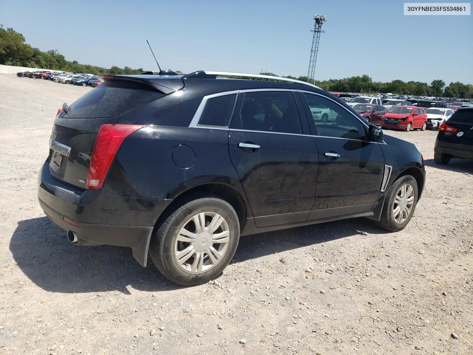 2015 Cadillac Srx Luxury Collection VIN: 3GYFNBE35FS534861 Lot: 67090774