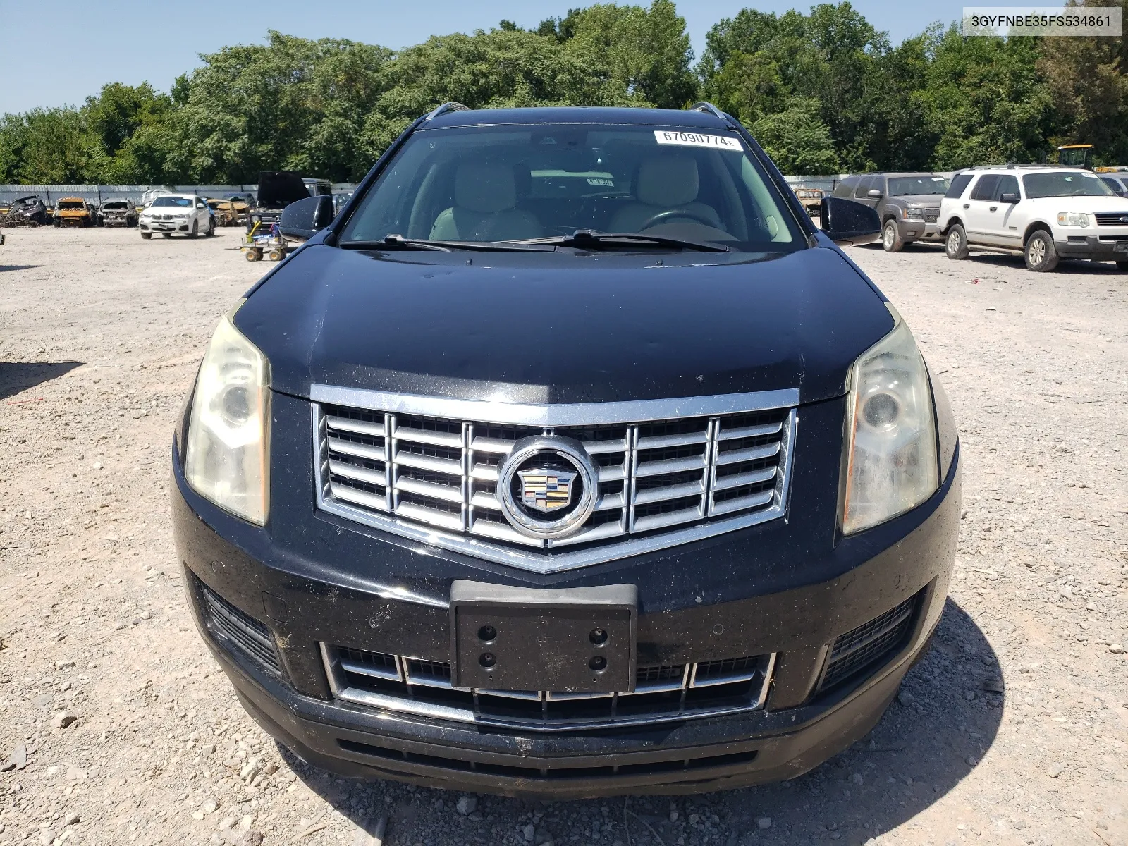 2015 Cadillac Srx Luxury Collection VIN: 3GYFNBE35FS534861 Lot: 67090774