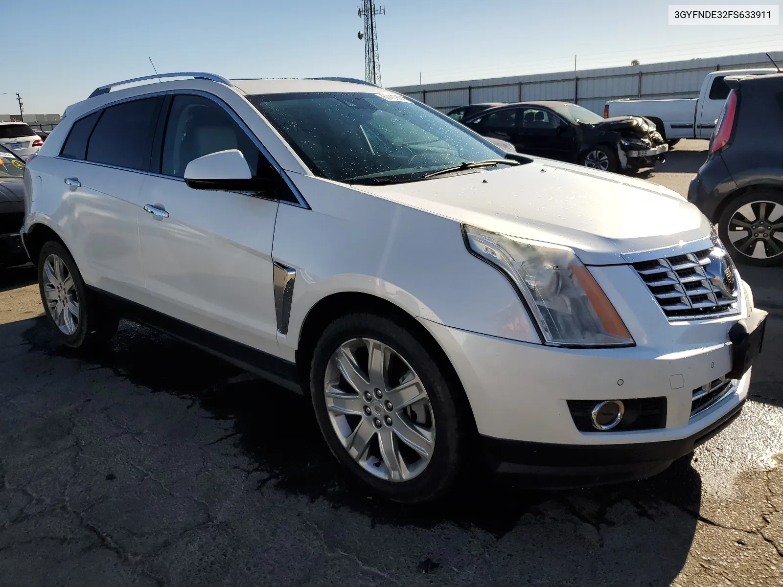 2015 Cadillac Srx Premium Collection VIN: 3GYFNDE32FS633911 Lot: 67287504