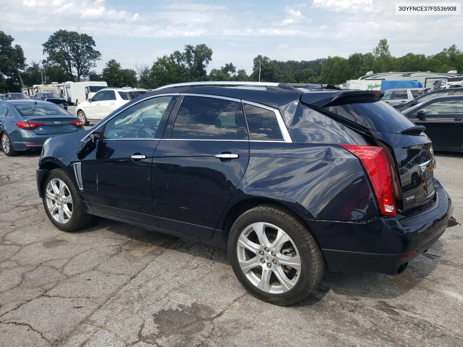 2015 Cadillac Srx Performance Collection VIN: 3GYFNCE37FS536908 Lot: 67597254