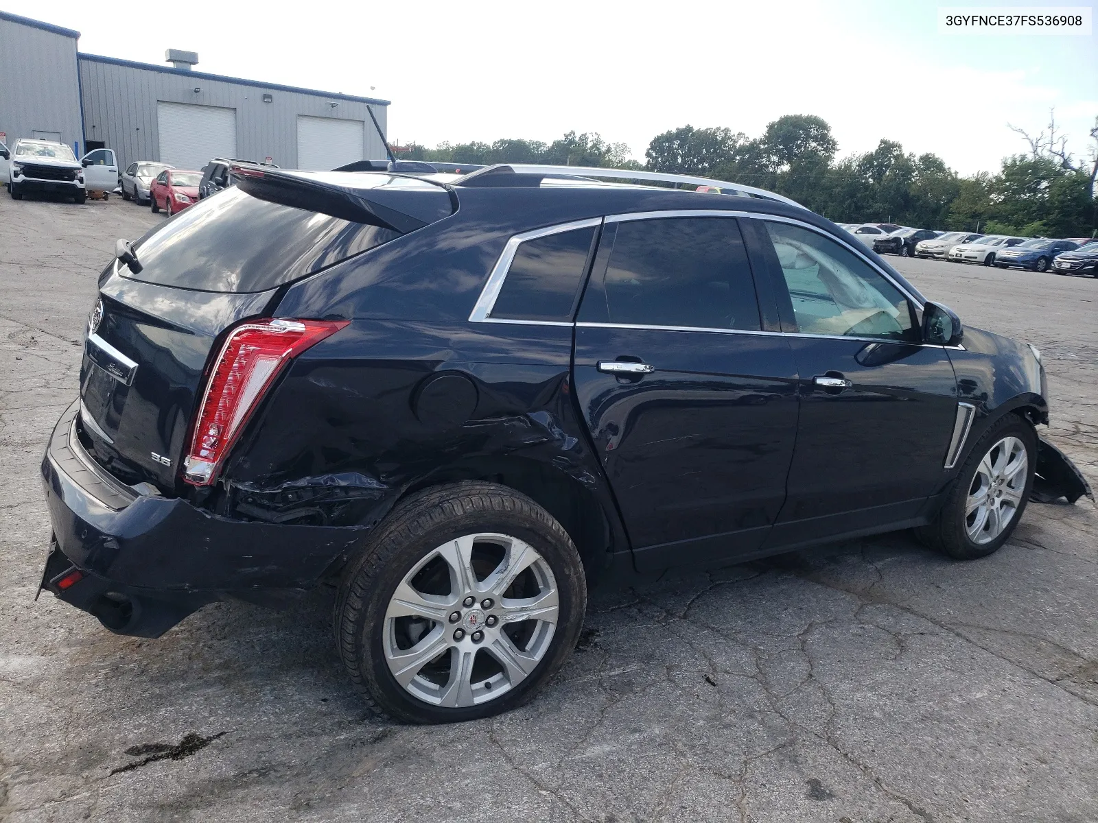 2015 Cadillac Srx Performance Collection VIN: 3GYFNCE37FS536908 Lot: 67597254