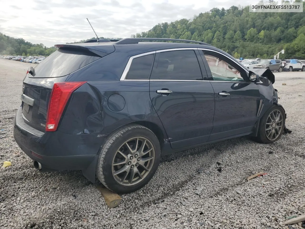 2015 Cadillac Srx VIN: 3GYFNAE3XFS513787 Lot: 68360714