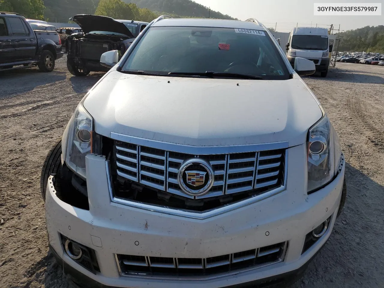 2015 Cadillac Srx Premium Collection VIN: 3GYFNGE33FS579987 Lot: 68882114