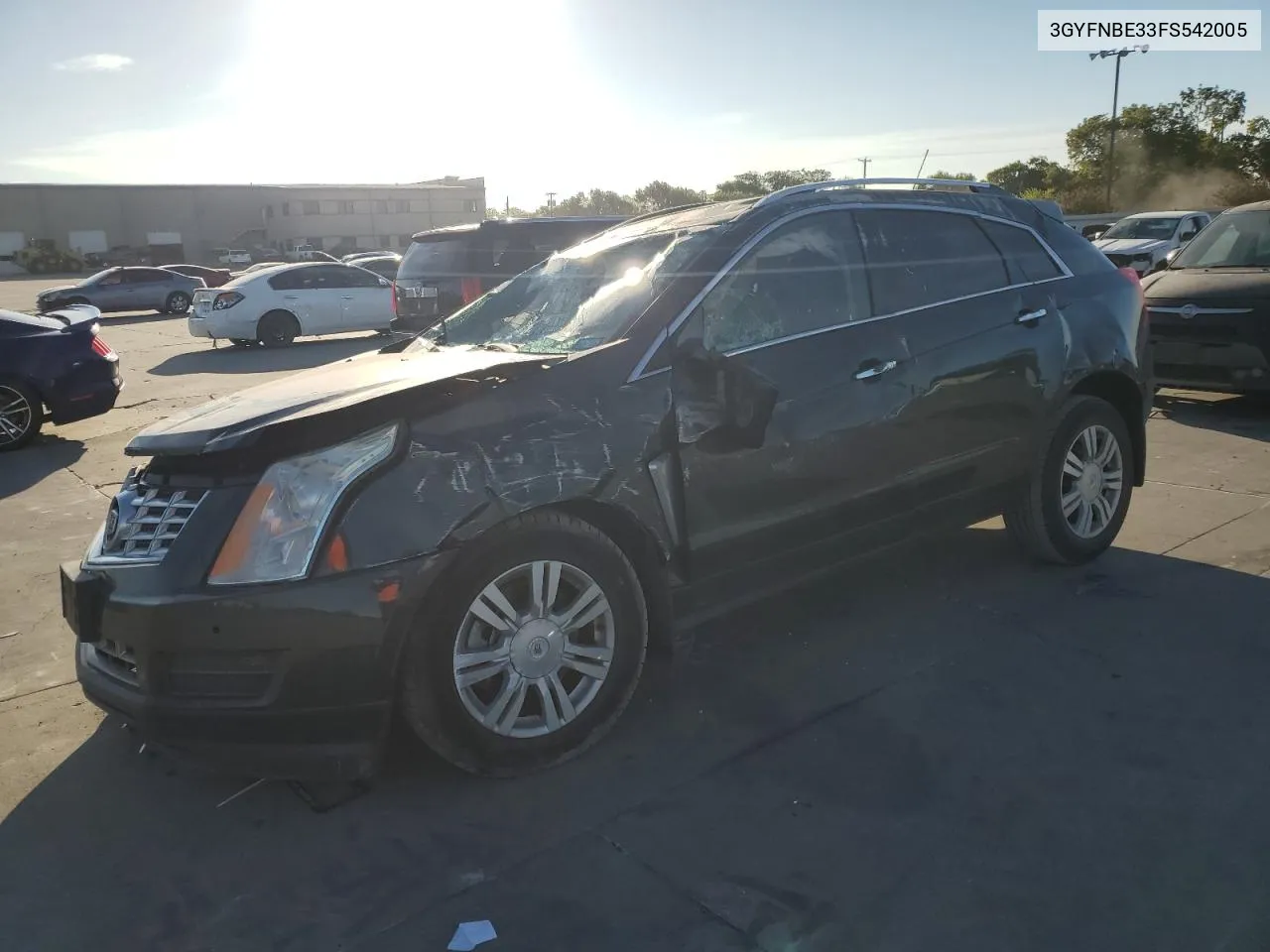 2015 Cadillac Srx Luxury Collection VIN: 3GYFNBE33FS542005 Lot: 69207604