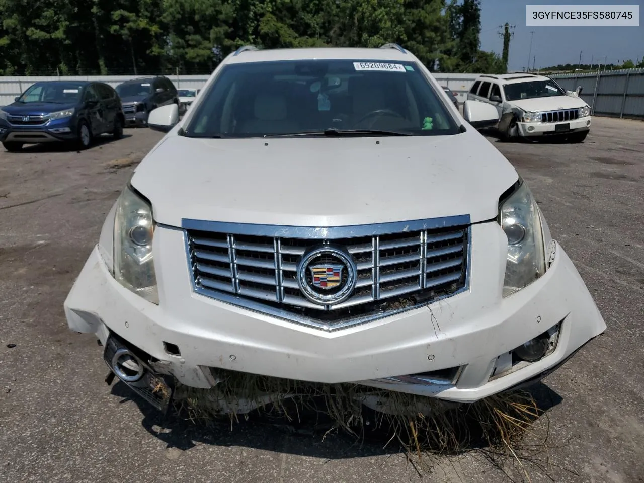 2015 Cadillac Srx Performance Collection VIN: 3GYFNCE35FS580745 Lot: 69209684