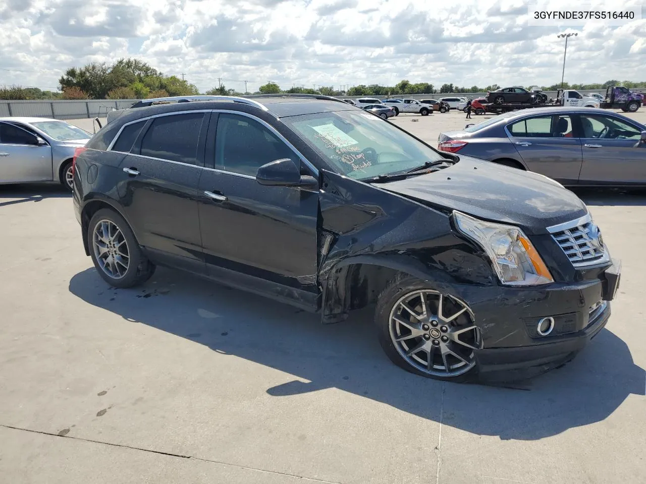 3GYFNDE37FS516440 2015 Cadillac Srx Premium Collection