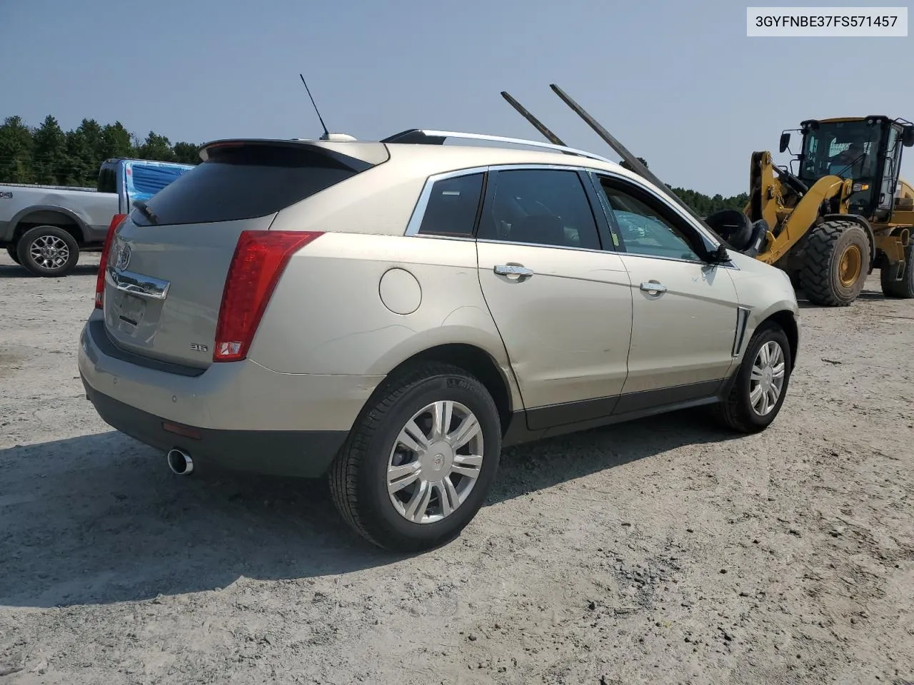 3GYFNBE37FS571457 2015 Cadillac Srx Luxury Collection