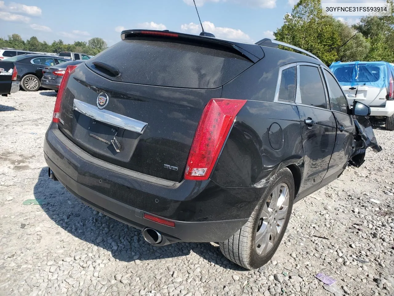 2015 Cadillac Srx Performance Collection VIN: 3GYFNCE31FS593914 Lot: 70252854