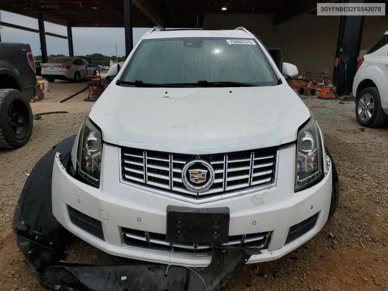 3GYFNBE32FS543078 2015 Cadillac Srx Luxury Collection