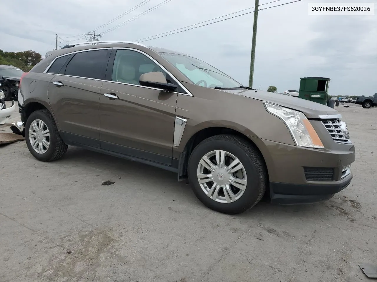 2015 Cadillac Srx Luxury Collection VIN: 3GYFNBE37FS620026 Lot: 70982404