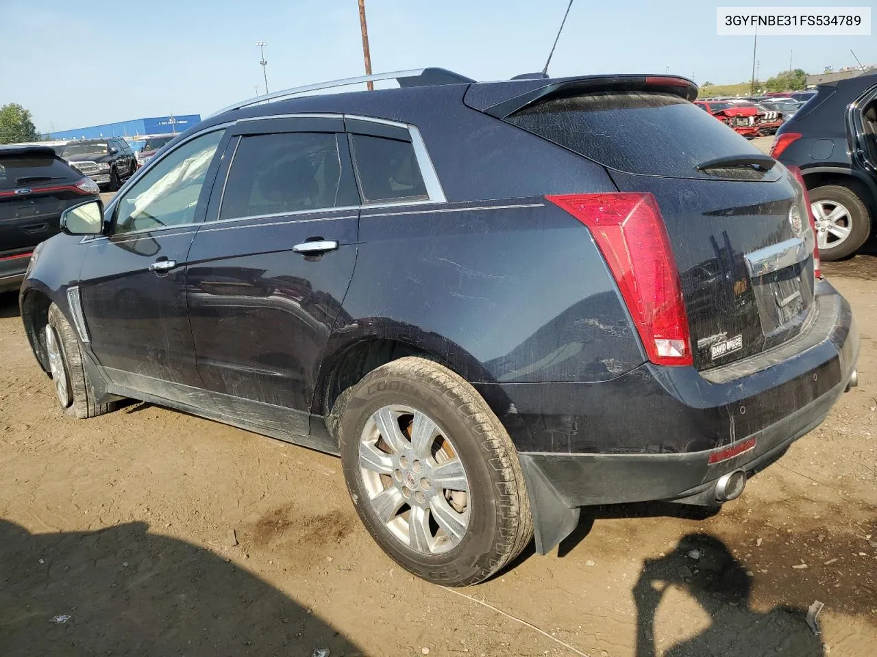 3GYFNBE31FS534789 2015 Cadillac Srx Luxury Collection