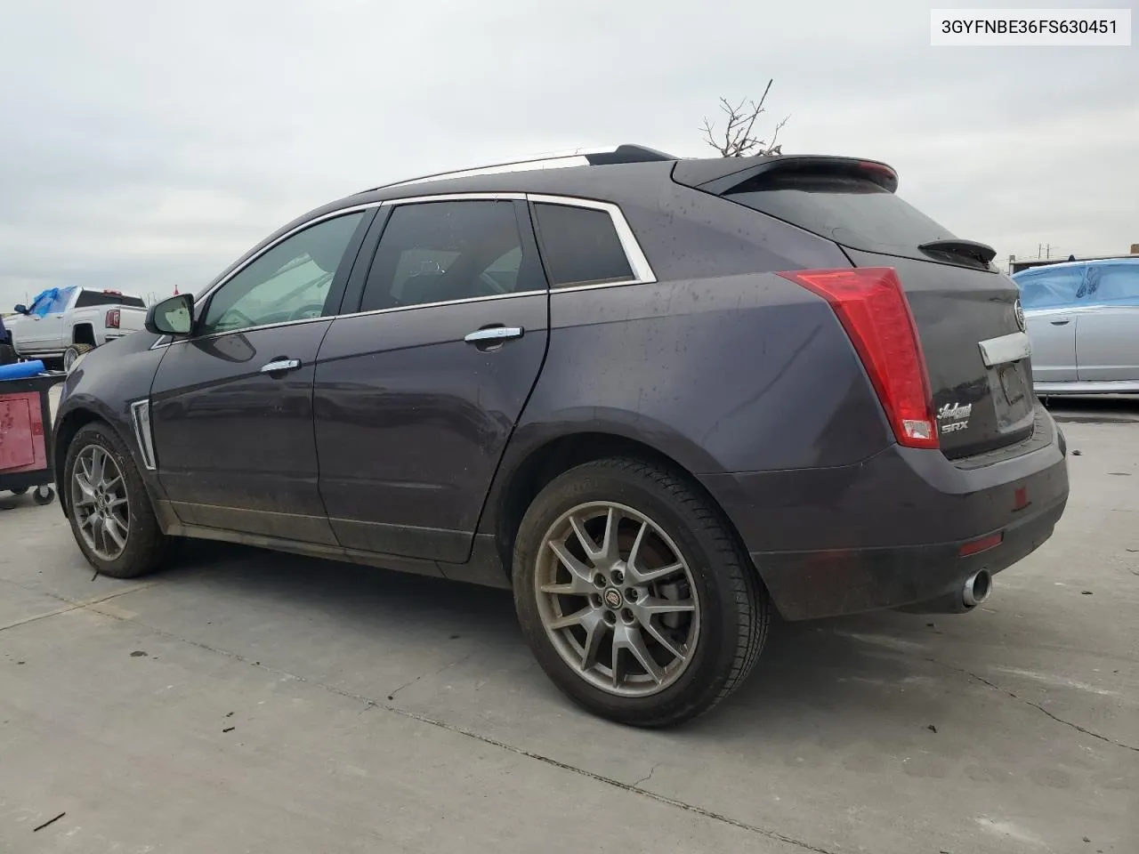 3GYFNBE36FS630451 2015 Cadillac Srx Luxury Collection