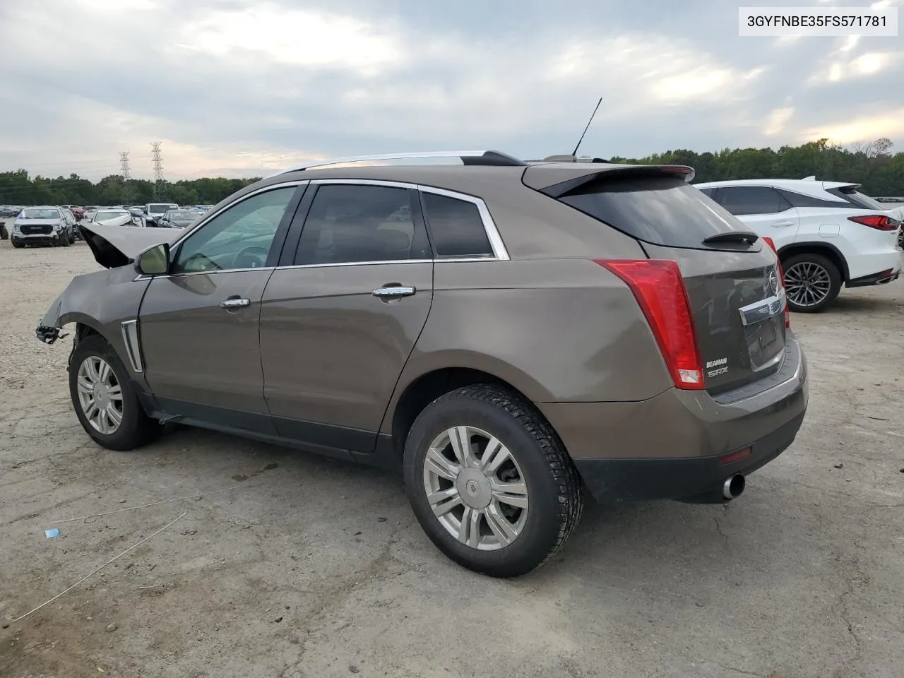 3GYFNBE35FS571781 2015 Cadillac Srx Luxury Collection