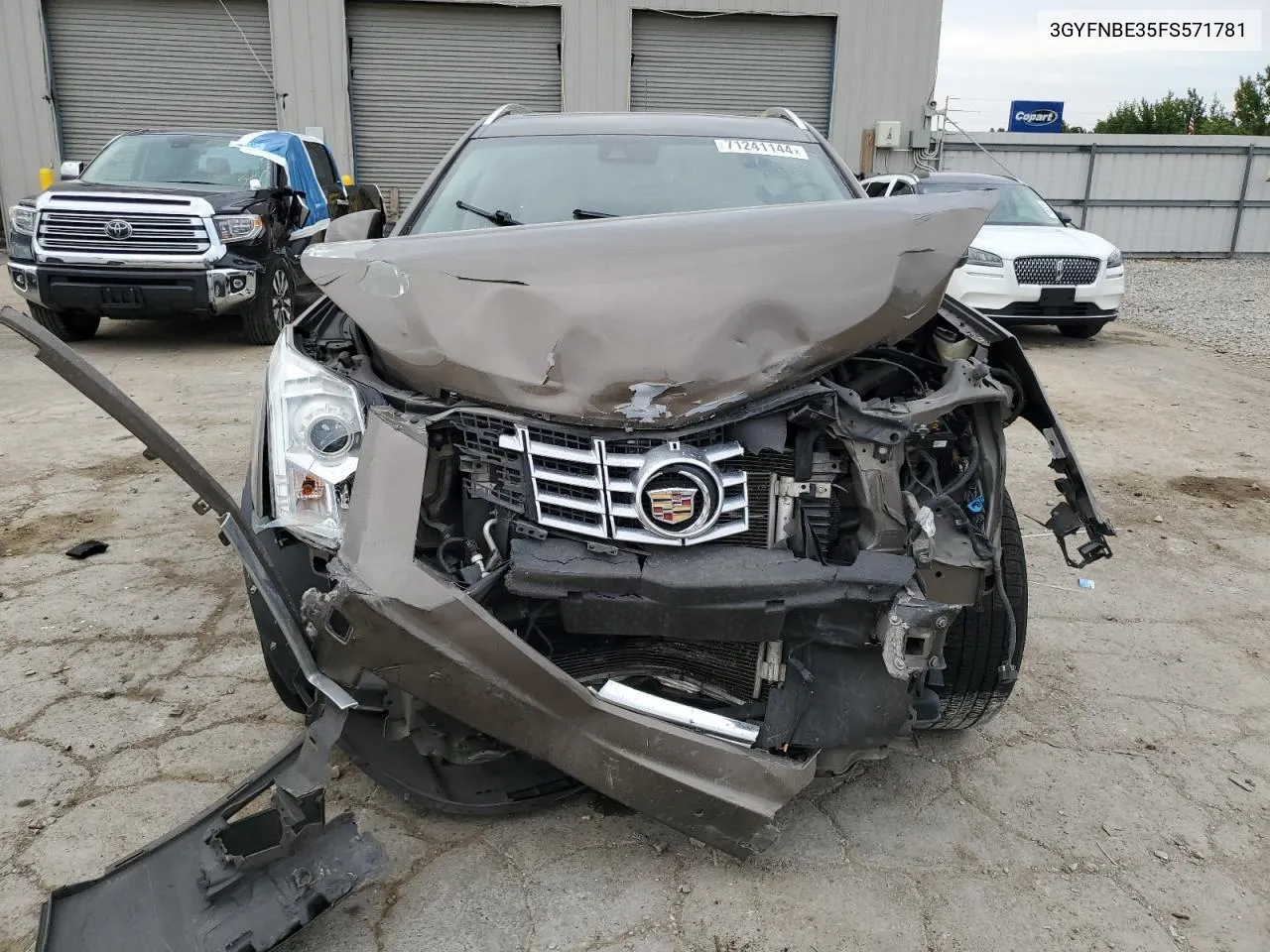 3GYFNBE35FS571781 2015 Cadillac Srx Luxury Collection