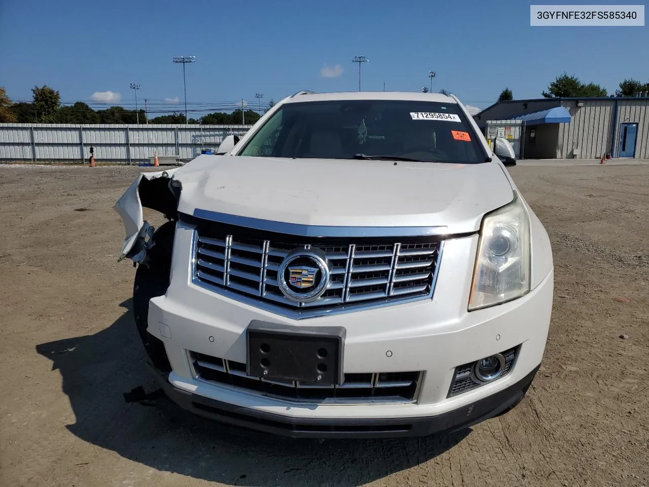 2015 Cadillac Srx Performance Collection VIN: 3GYFNFE32FS585340 Lot: 71295854