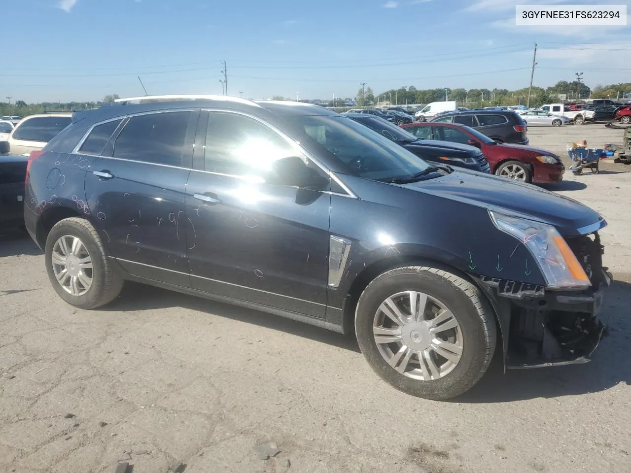 2015 Cadillac Srx Luxury Collection VIN: 3GYFNEE31FS623294 Lot: 72263864