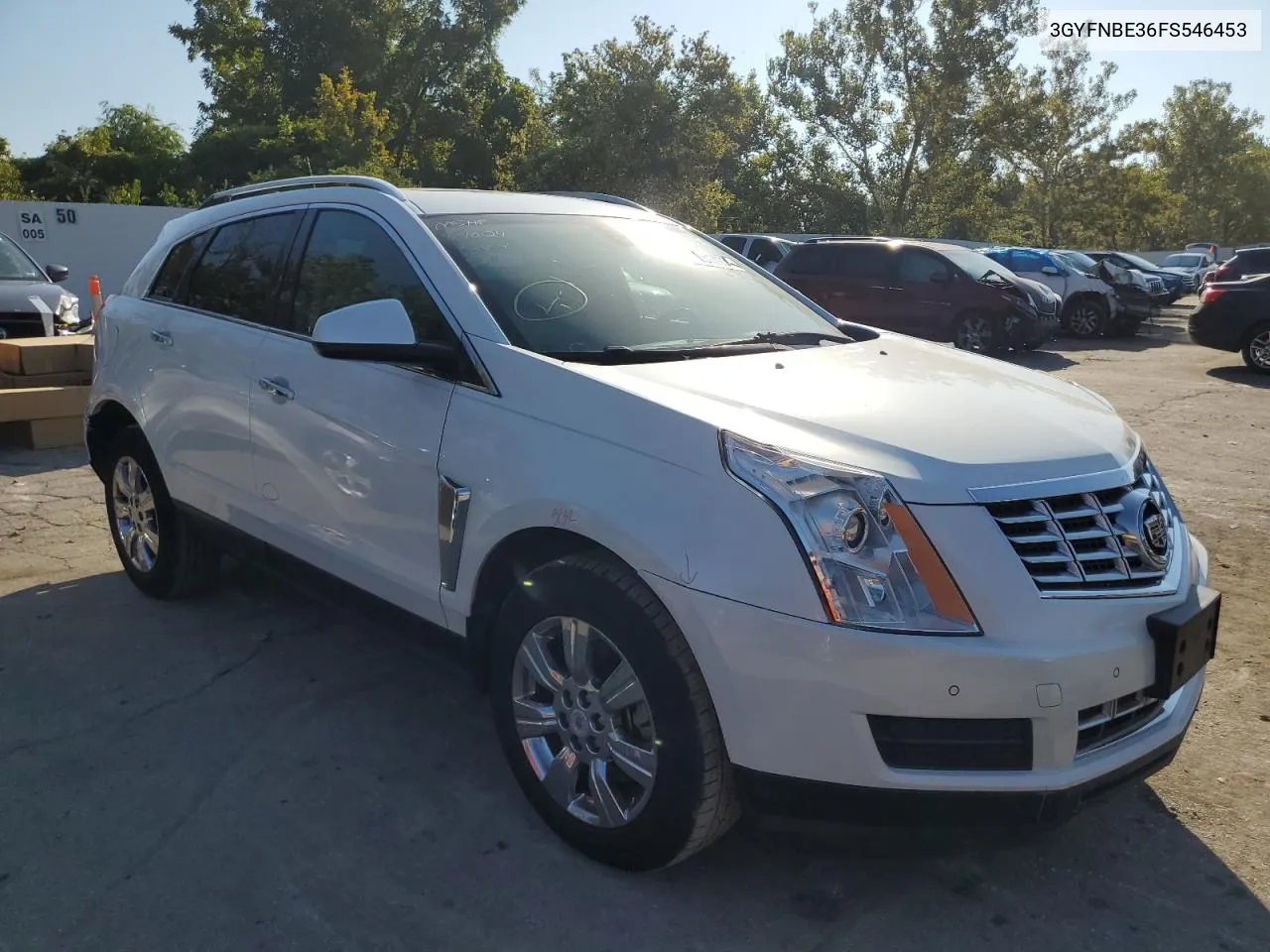 2015 Cadillac Srx Luxury Collection VIN: 3GYFNBE36FS546453 Lot: 72317734