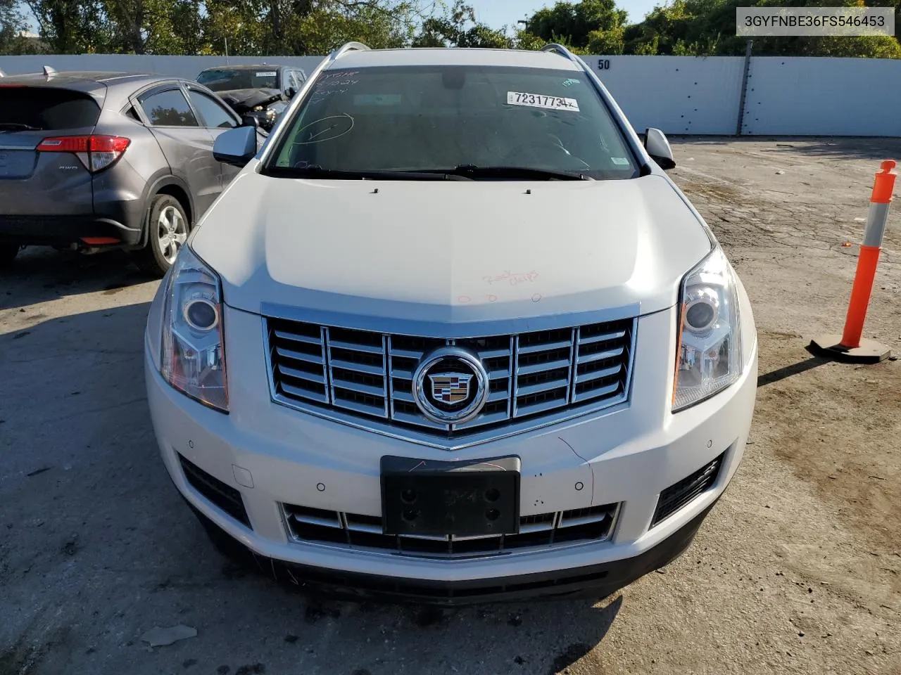 3GYFNBE36FS546453 2015 Cadillac Srx Luxury Collection