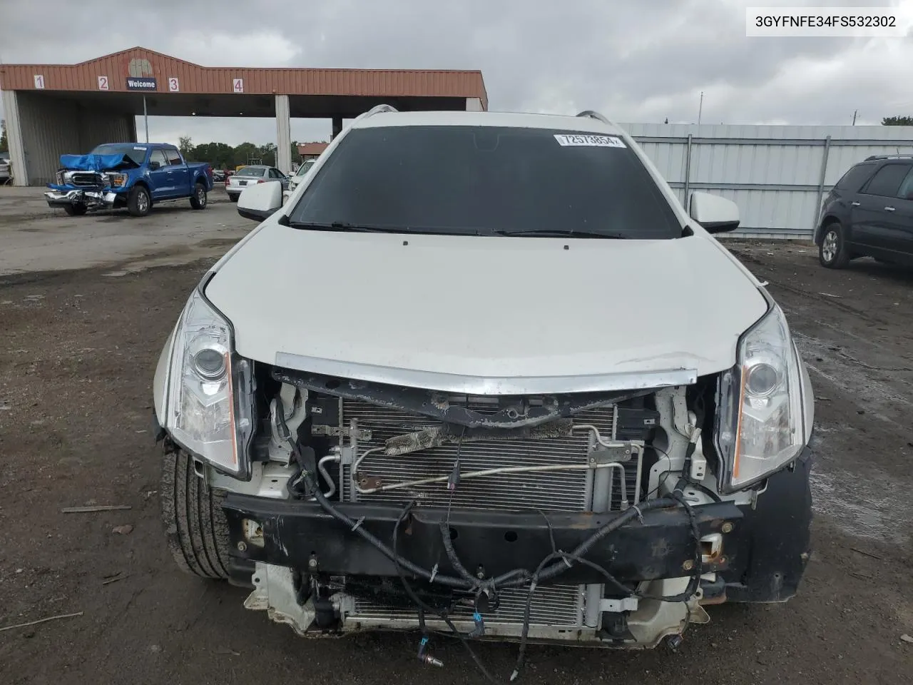 3GYFNFE34FS532302 2015 Cadillac Srx Performance Collection