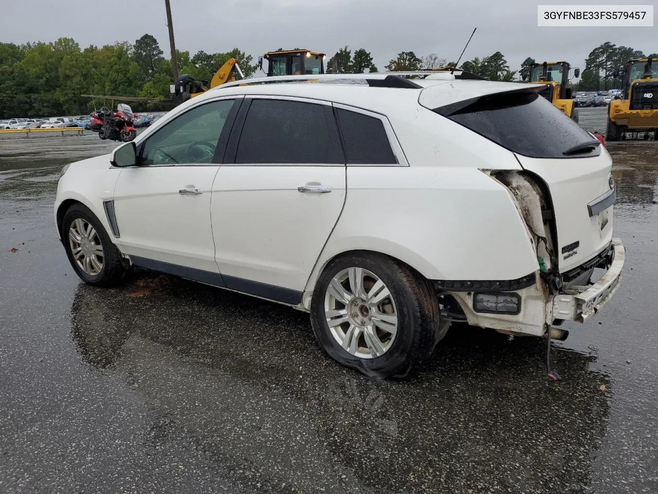 2015 Cadillac Srx Luxury Collection VIN: 3GYFNBE33FS579457 Lot: 72623304