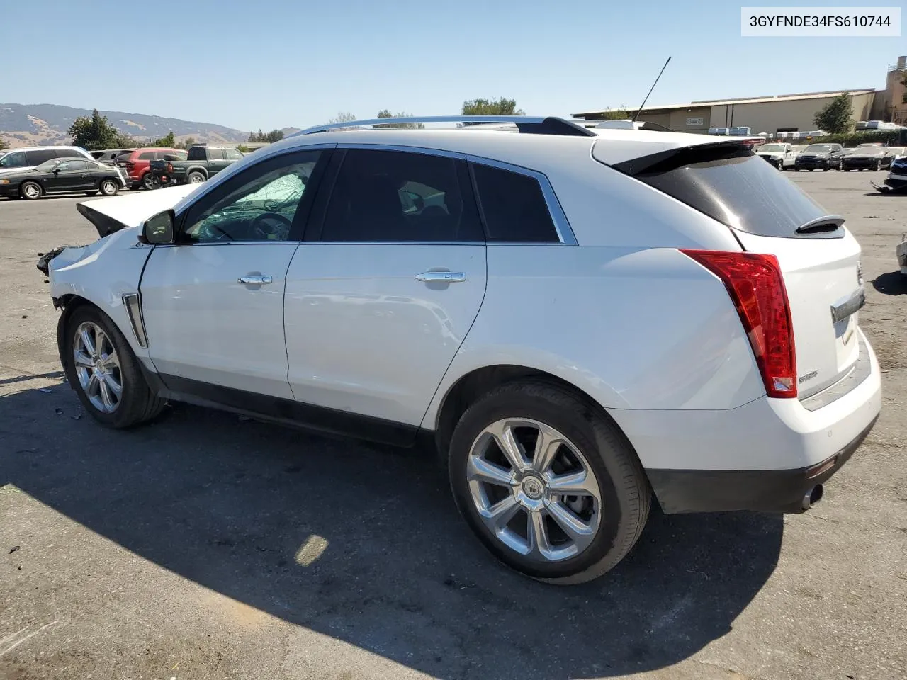 2015 Cadillac Srx Premium Collection VIN: 3GYFNDE34FS610744 Lot: 72843274