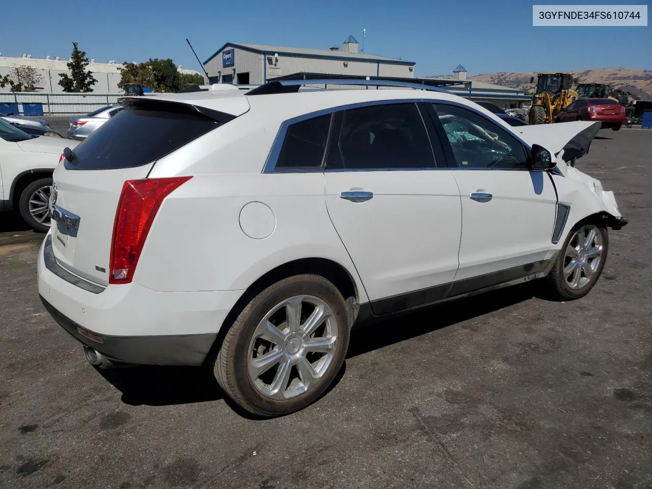 2015 Cadillac Srx Premium Collection VIN: 3GYFNDE34FS610744 Lot: 72843274