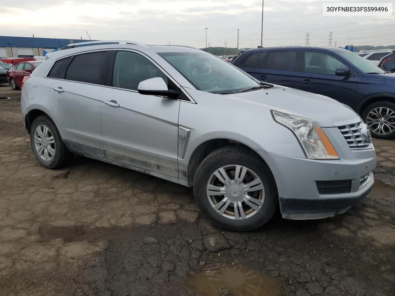 2015 Cadillac Srx Luxury Collection VIN: 3GYFNBE33FS599496 Lot: 72931054