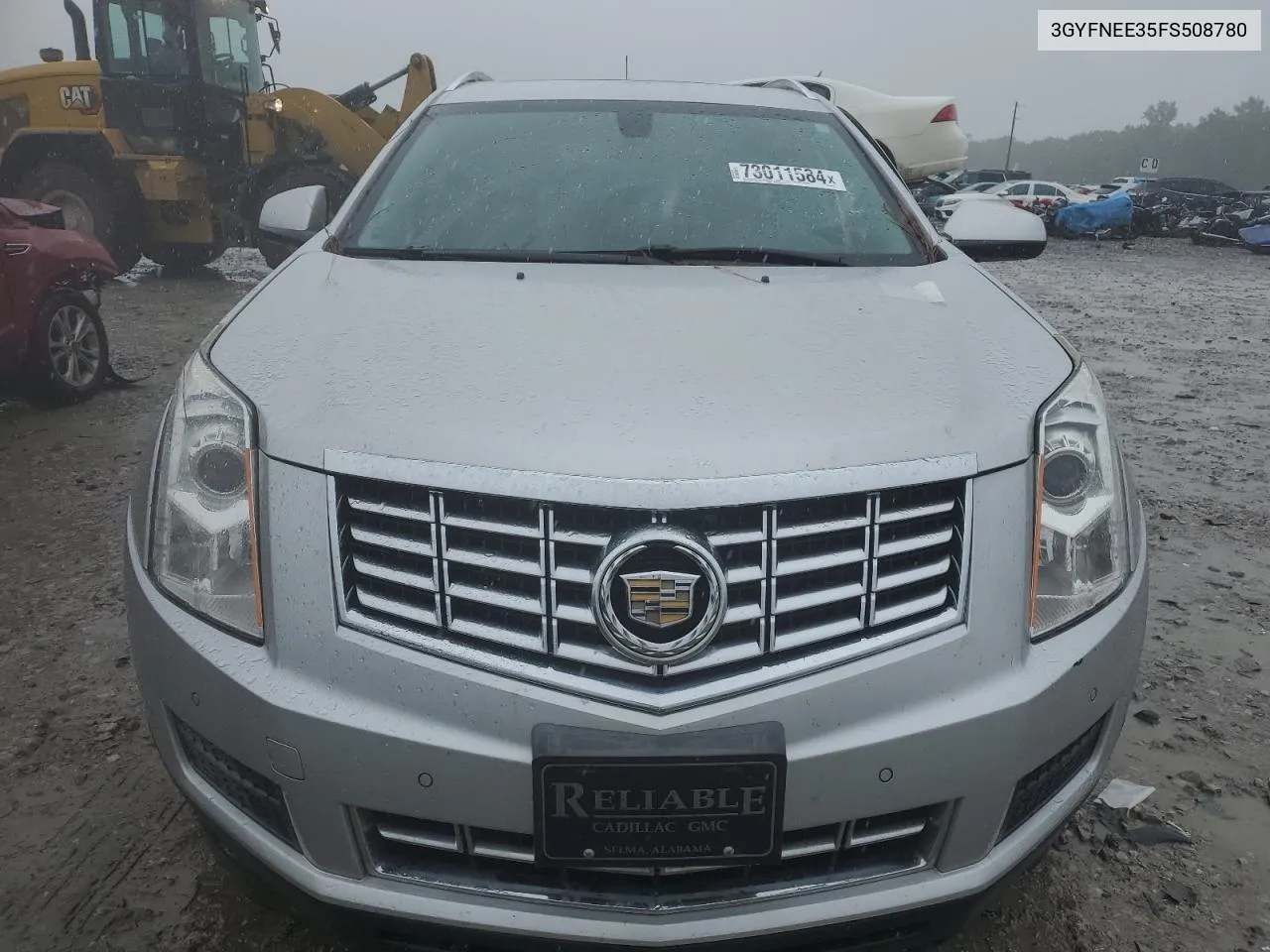 2015 Cadillac Srx Luxury Collection VIN: 3GYFNEE35FS508780 Lot: 73011584