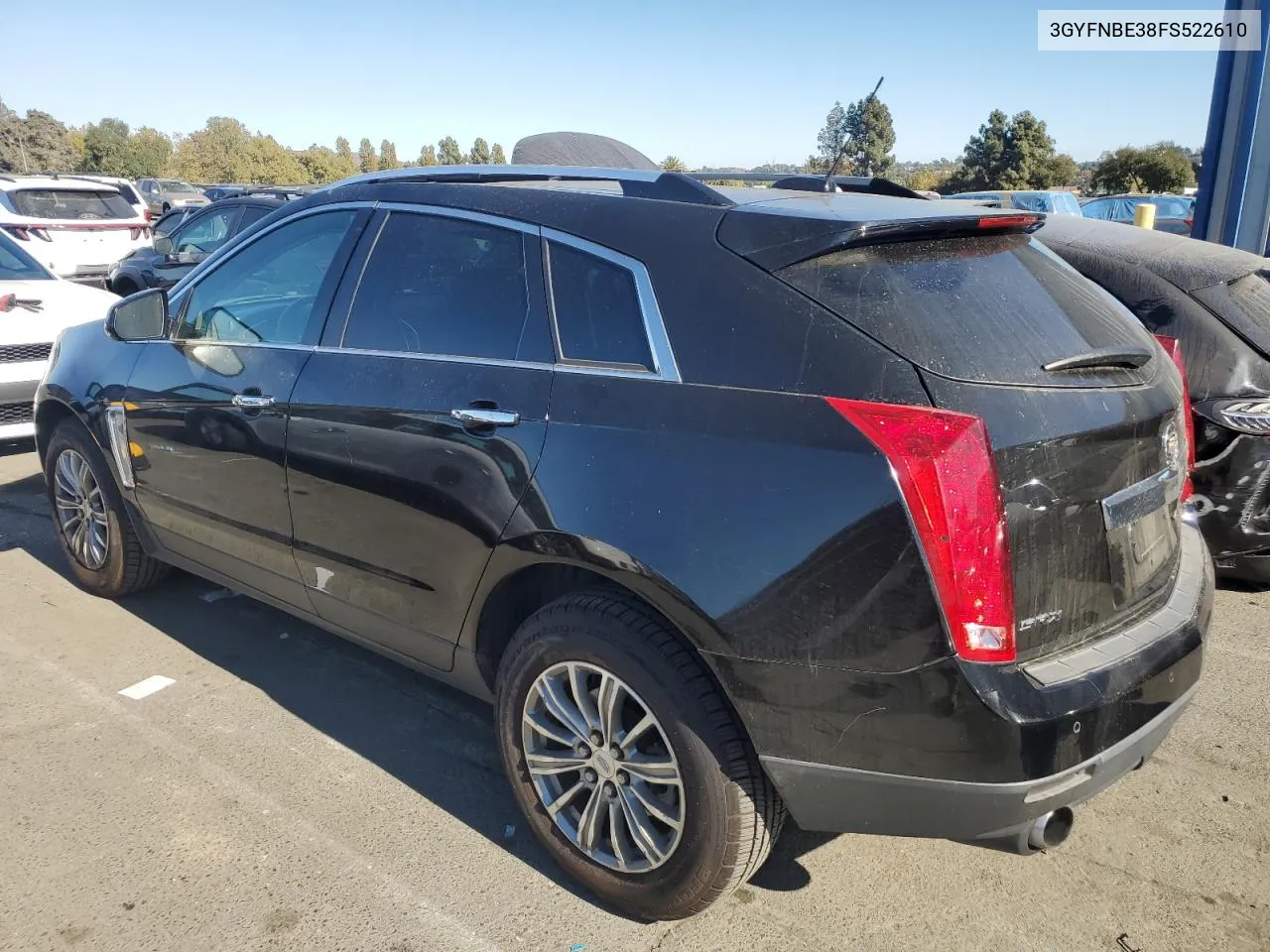 3GYFNBE38FS522610 2015 Cadillac Srx Luxury Collection