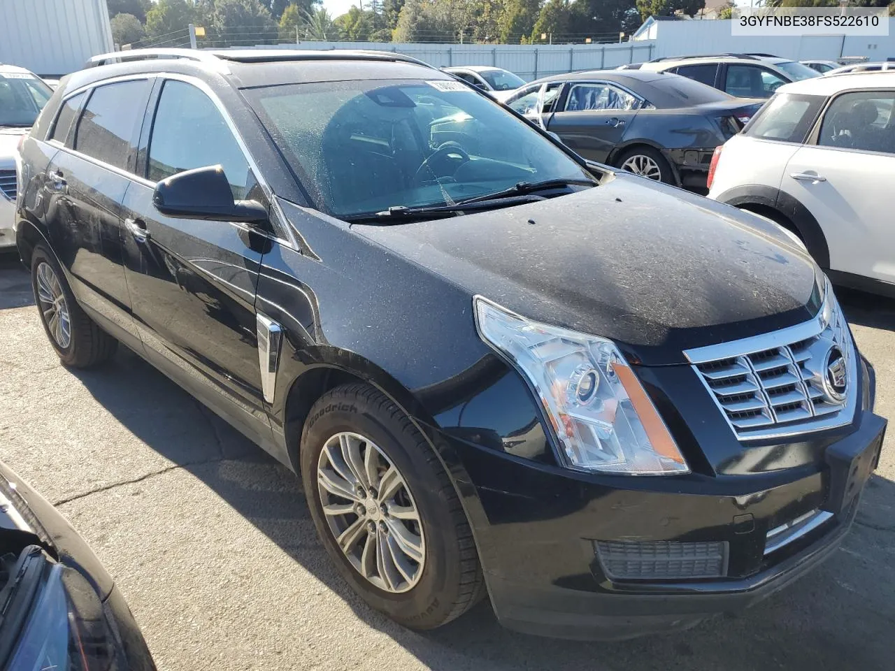 3GYFNBE38FS522610 2015 Cadillac Srx Luxury Collection