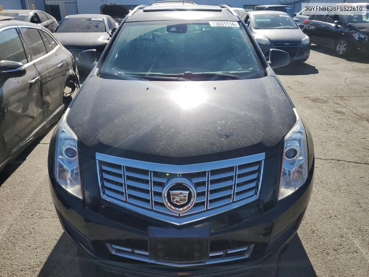 2015 Cadillac Srx Luxury Collection VIN: 3GYFNBE38FS522610 Lot: 73031114