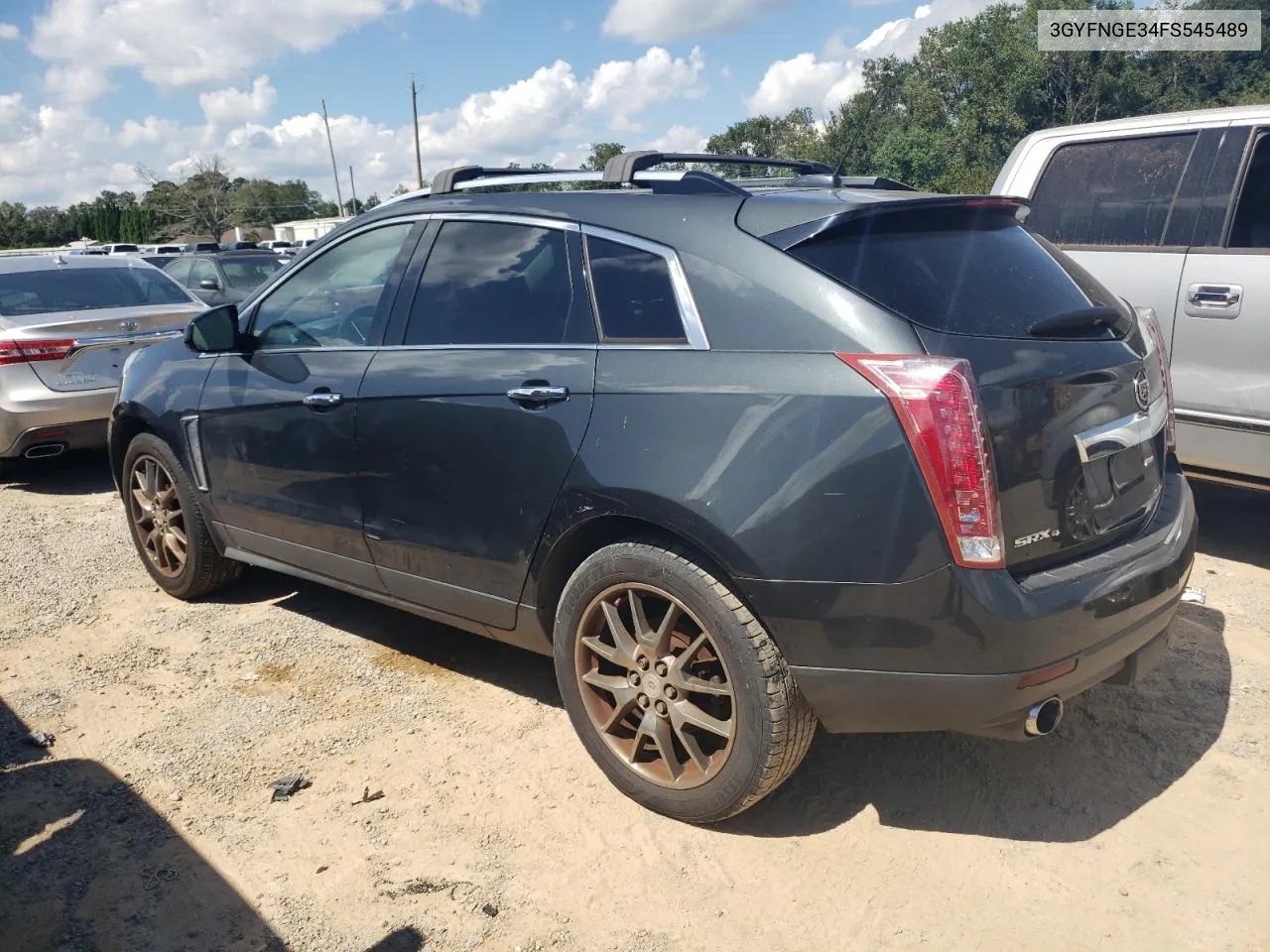 3GYFNGE34FS545489 2015 Cadillac Srx Premium Collection