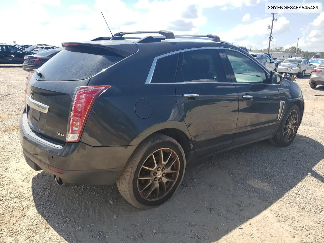 3GYFNGE34FS545489 2015 Cadillac Srx Premium Collection