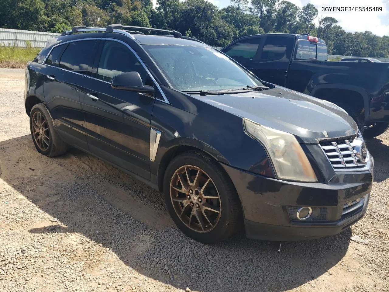 3GYFNGE34FS545489 2015 Cadillac Srx Premium Collection