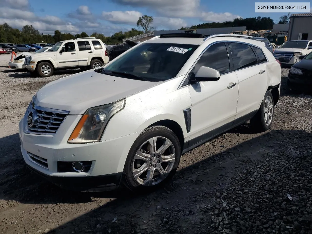 3GYFNDE36FS641154 2015 Cadillac Srx Premium Collection