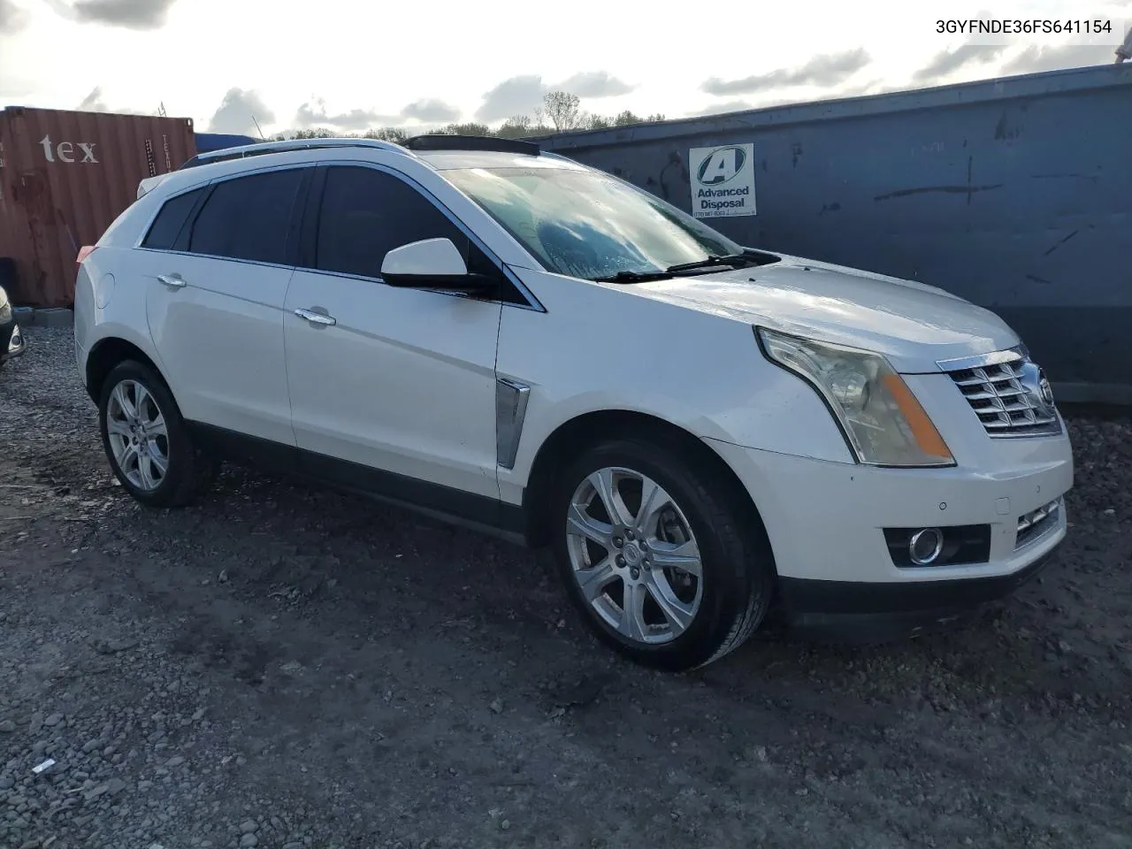 2015 Cadillac Srx Premium Collection VIN: 3GYFNDE36FS641154 Lot: 73177174