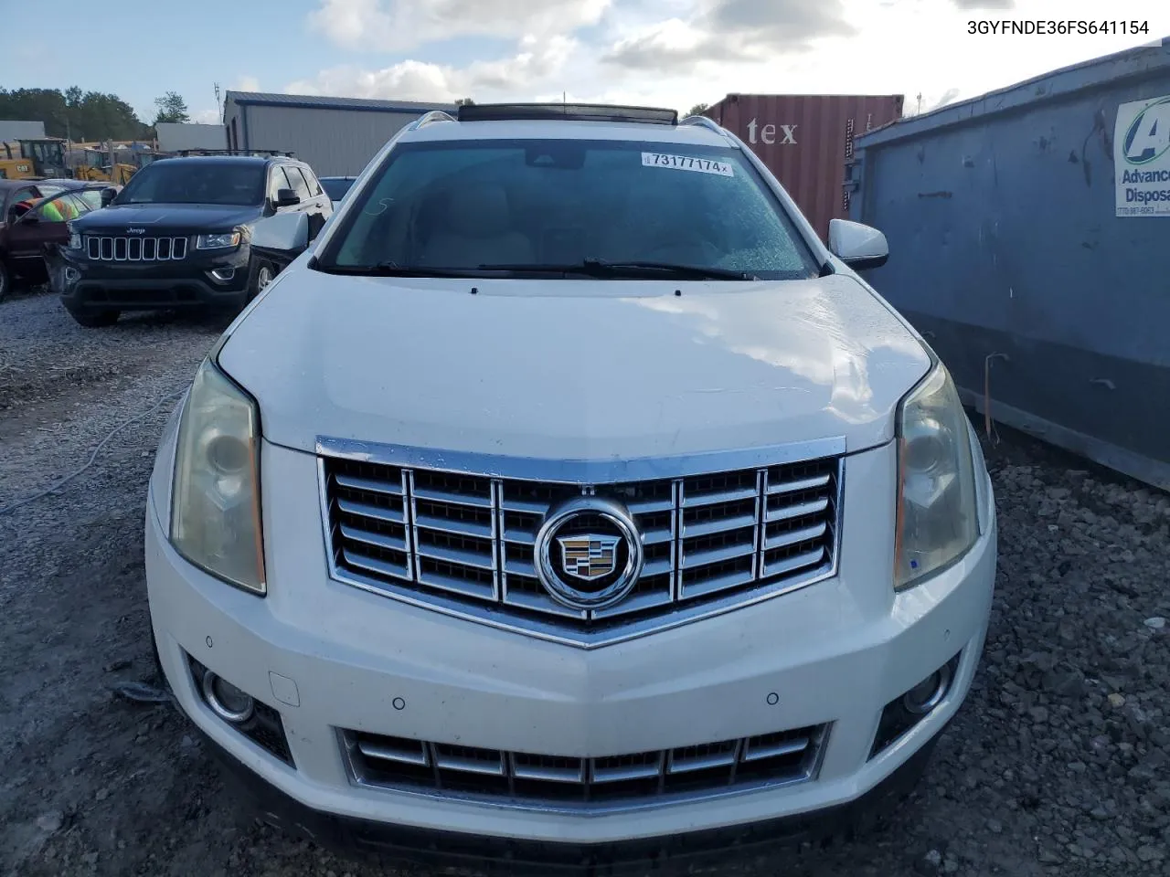 3GYFNDE36FS641154 2015 Cadillac Srx Premium Collection