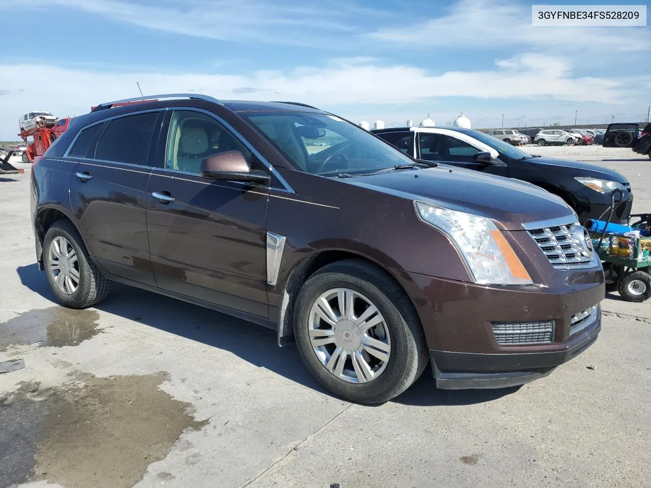 2015 Cadillac Srx Luxury Collection VIN: 3GYFNBE34FS528209 Lot: 73313224