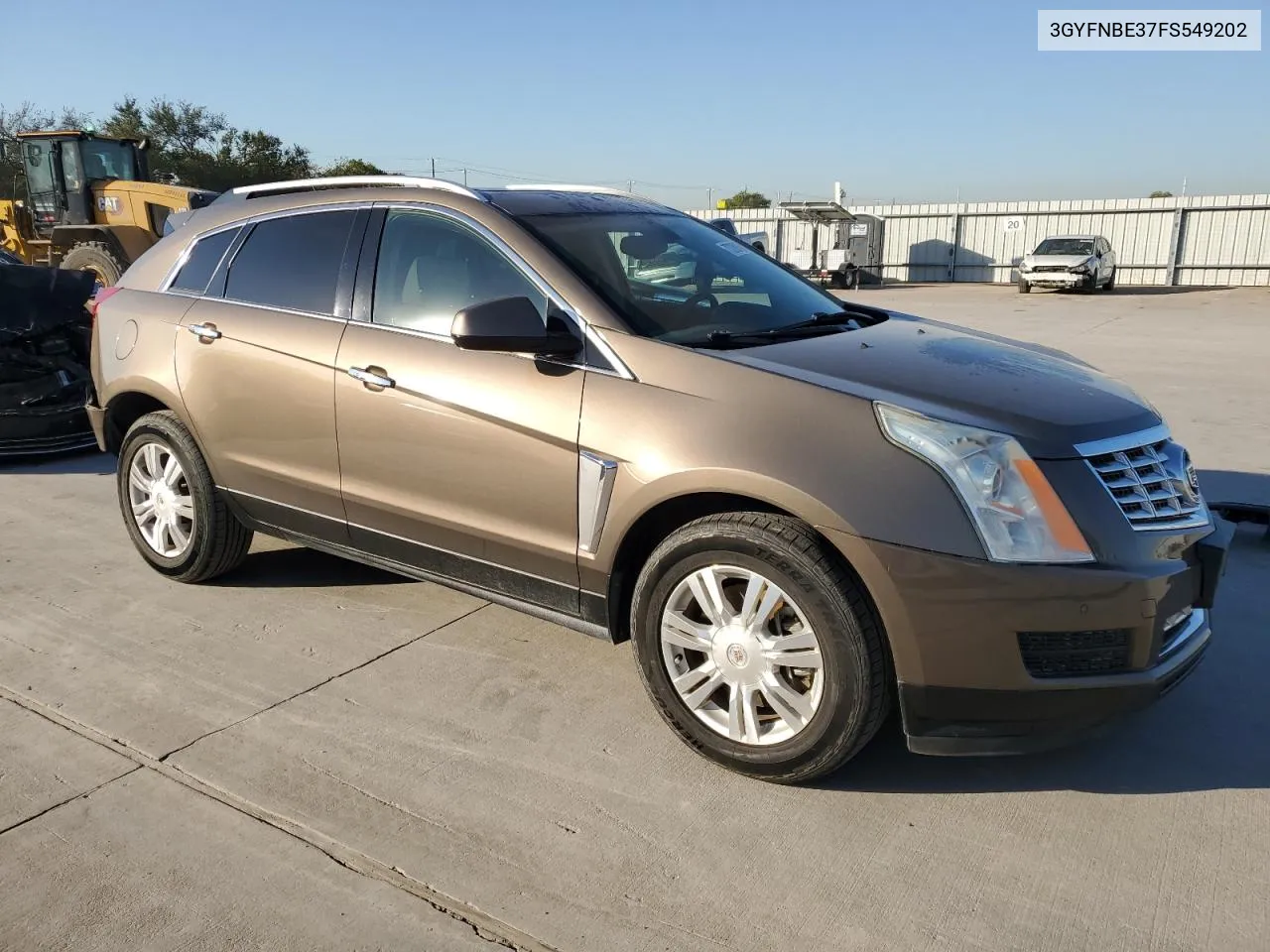 2015 Cadillac Srx Luxury Collection VIN: 3GYFNBE37FS549202 Lot: 73390164