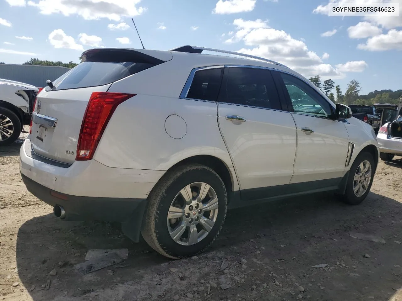 3GYFNBE35FS546623 2015 Cadillac Srx Luxury Collection