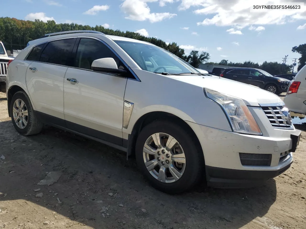 3GYFNBE35FS546623 2015 Cadillac Srx Luxury Collection