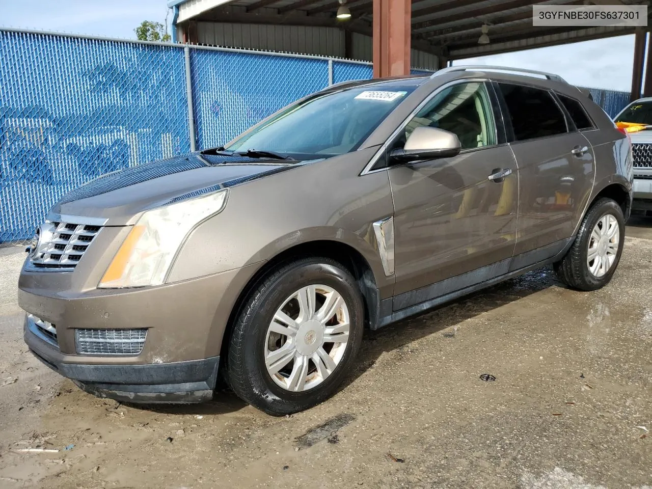 2015 Cadillac Srx Luxury Collection VIN: 3GYFNBE30FS637301 Lot: 73655264