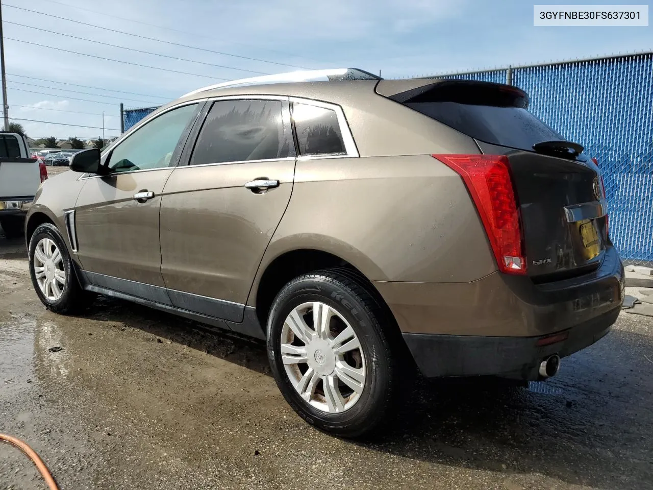 3GYFNBE30FS637301 2015 Cadillac Srx Luxury Collection