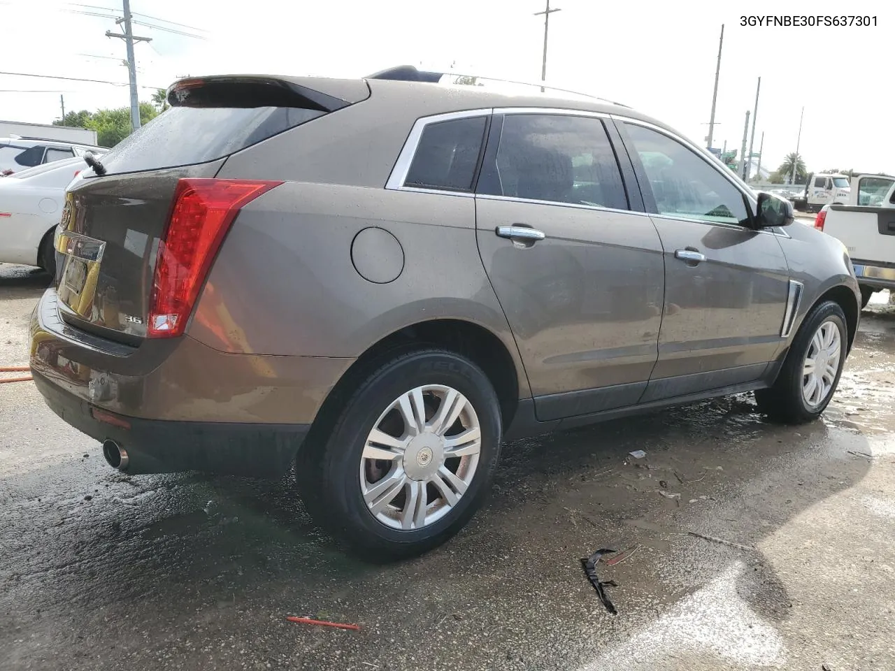 2015 Cadillac Srx Luxury Collection VIN: 3GYFNBE30FS637301 Lot: 73655264